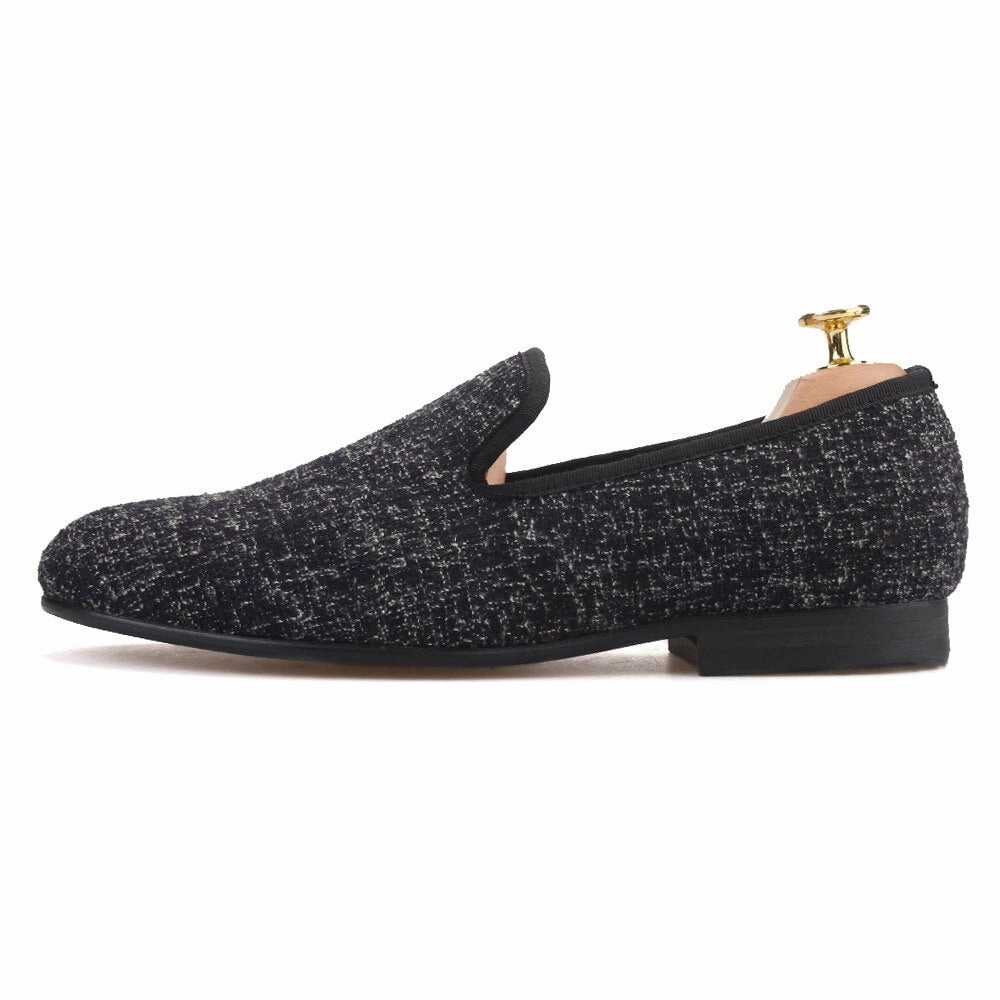 Orthotic House Slippers High quality men cotton fashion party and prom mens loafers