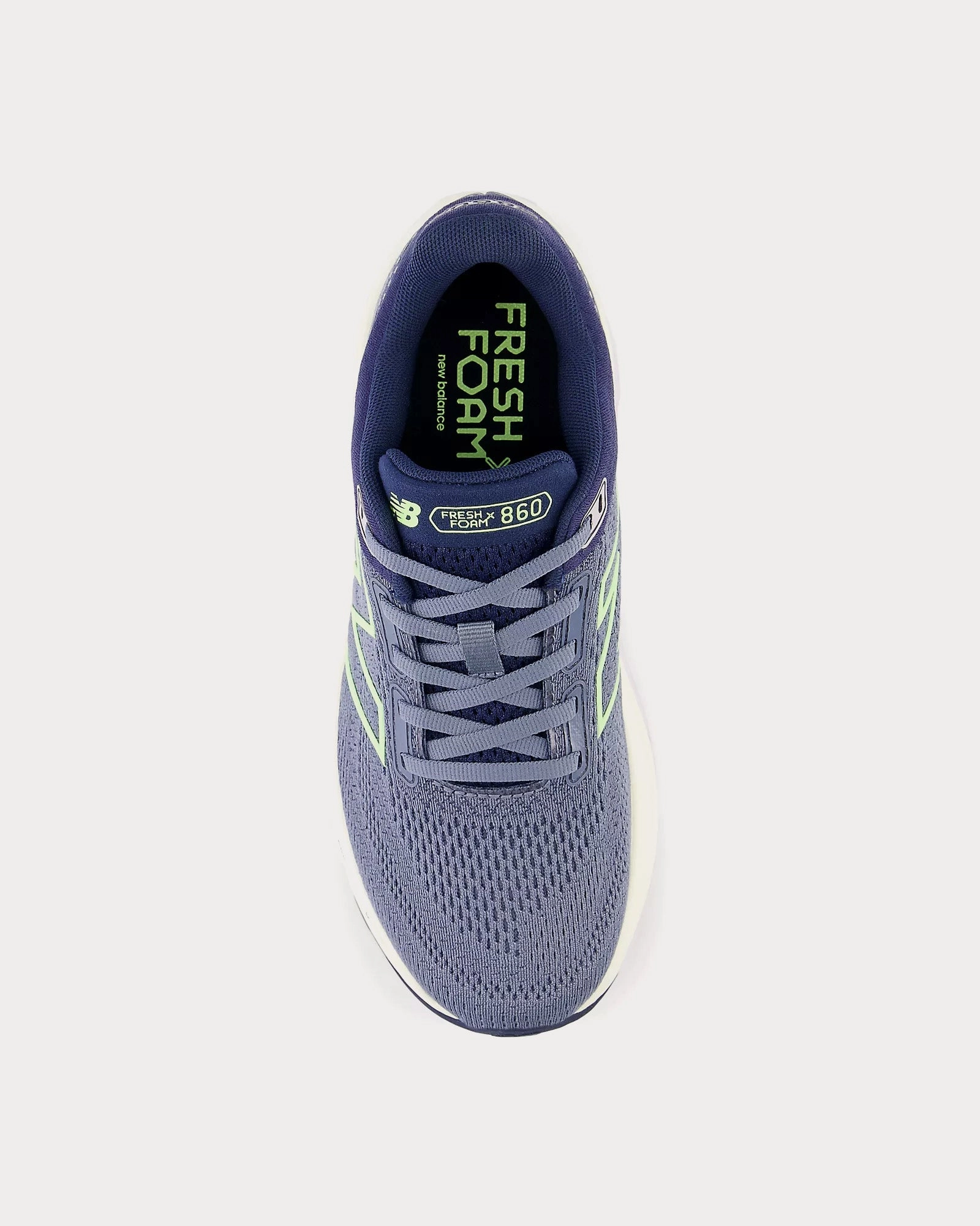 800 Series New Balance Shoes Fresh Foam X 860v14 Arctic Grey / Sea Salt / Bleached Lime Glo Running Shoes