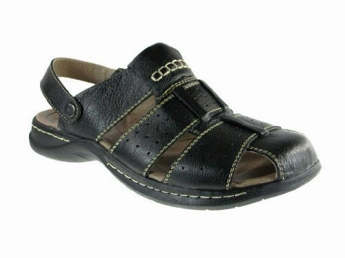 Sandals Exuma Bay Bahamas Men's P-701 Leather Convertible Fisherman Sandals