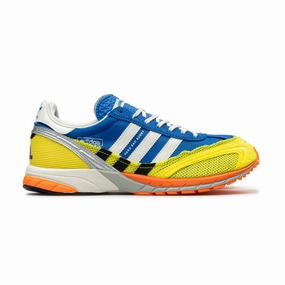 Adidas x Bad Bunny Adizero SL 72 | Blue Shock Yellow Adidas Mundial Indoor Shoes