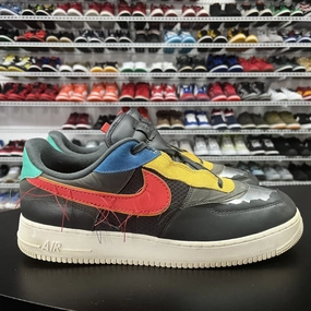 Nike Air Force 1 Low Black History Month CT5534-001 Men's Size 14 Missing Insoles Asics Prime Attack Wrestling Shoes