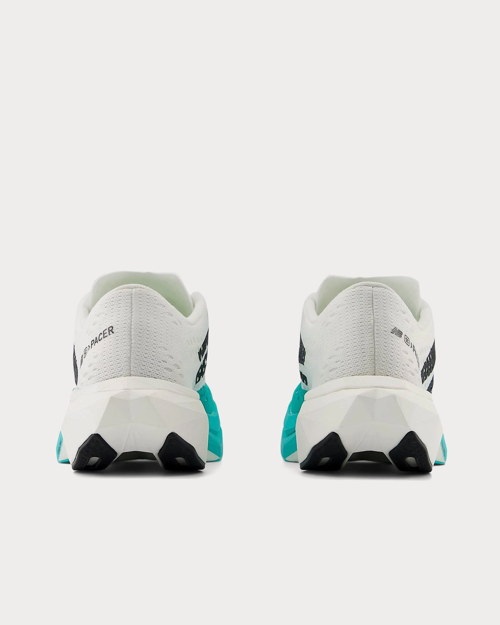 New Balance Trendy Shoes FuelCell SuperComp Trainer v3 White / Cyber Jade / Silver Metallic Running Shoes