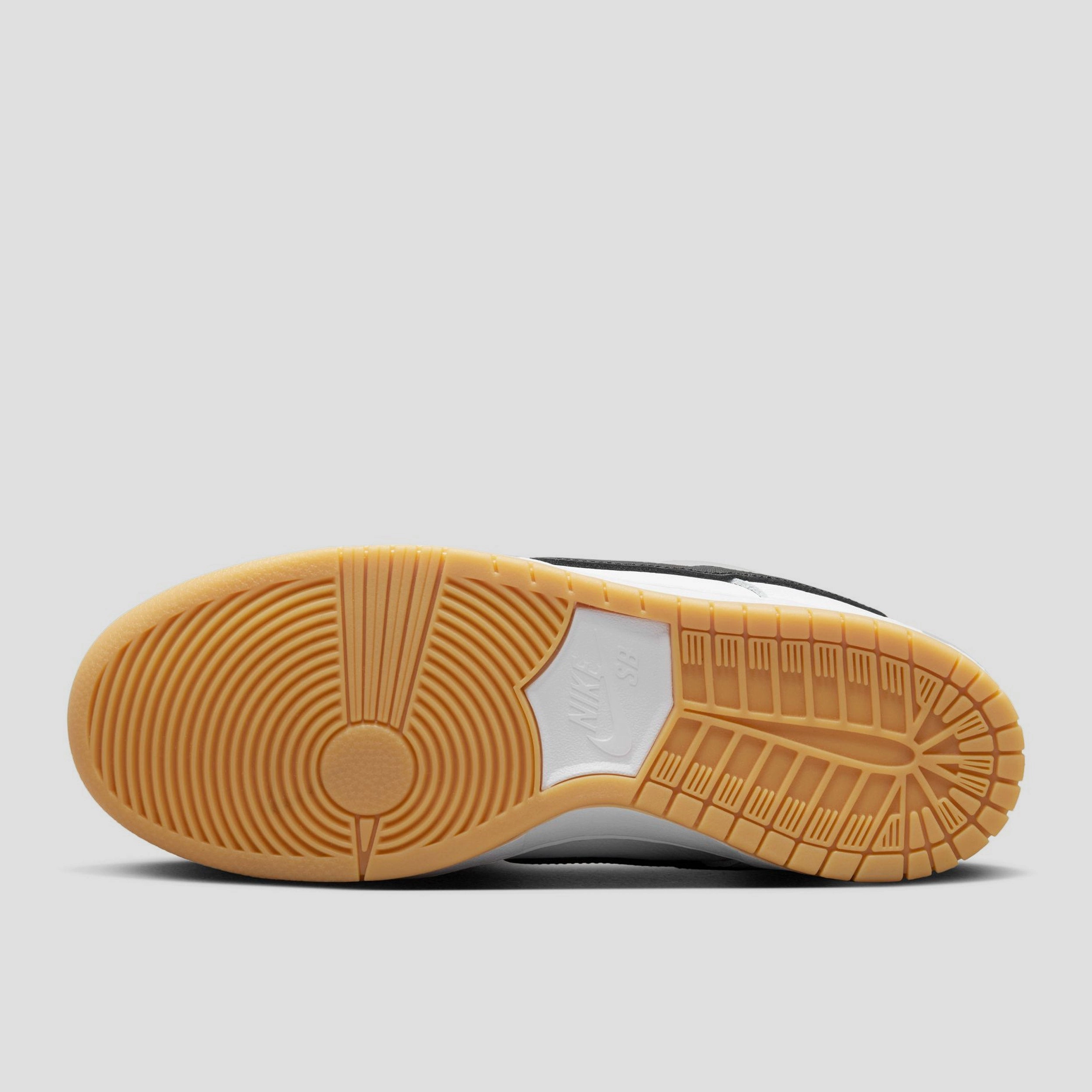 Asics No Tie Shoes Nike SB Dunk Low Pro Skate Shoes White / Black / Gum