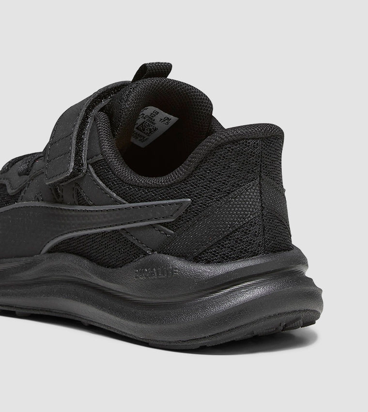 Puma Lite Golf Shoes - Puma Kids Reflect Lite AC (Black-Cool Dark) - (37912502) - BCD - R1L10