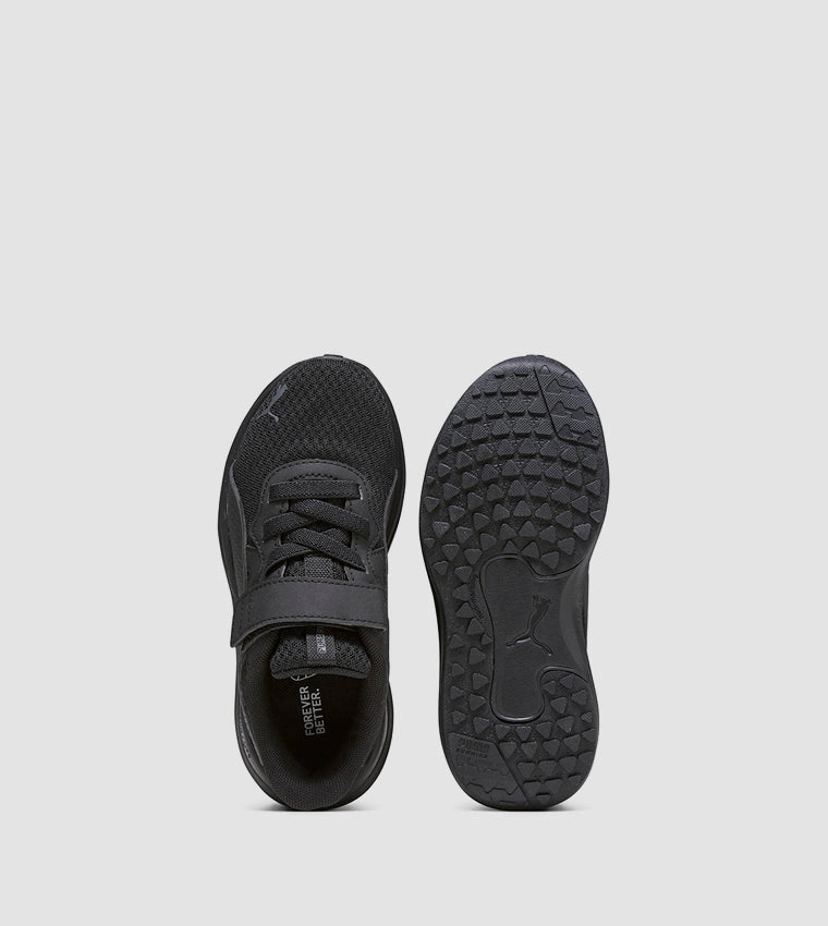 - Puma Kids Reflect Lite AC (Black-Cool Dark) - (37912502) - BCD - R1L10 Puma Basketball Shoes 1980s