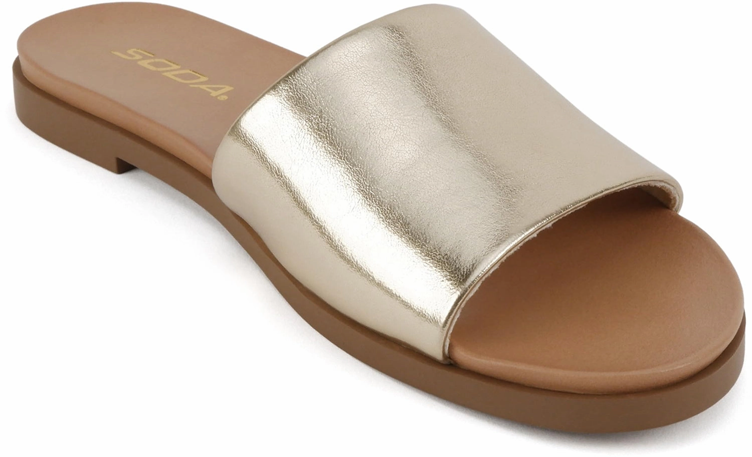 Board-S Gold Soda Flip Flops With Cushion