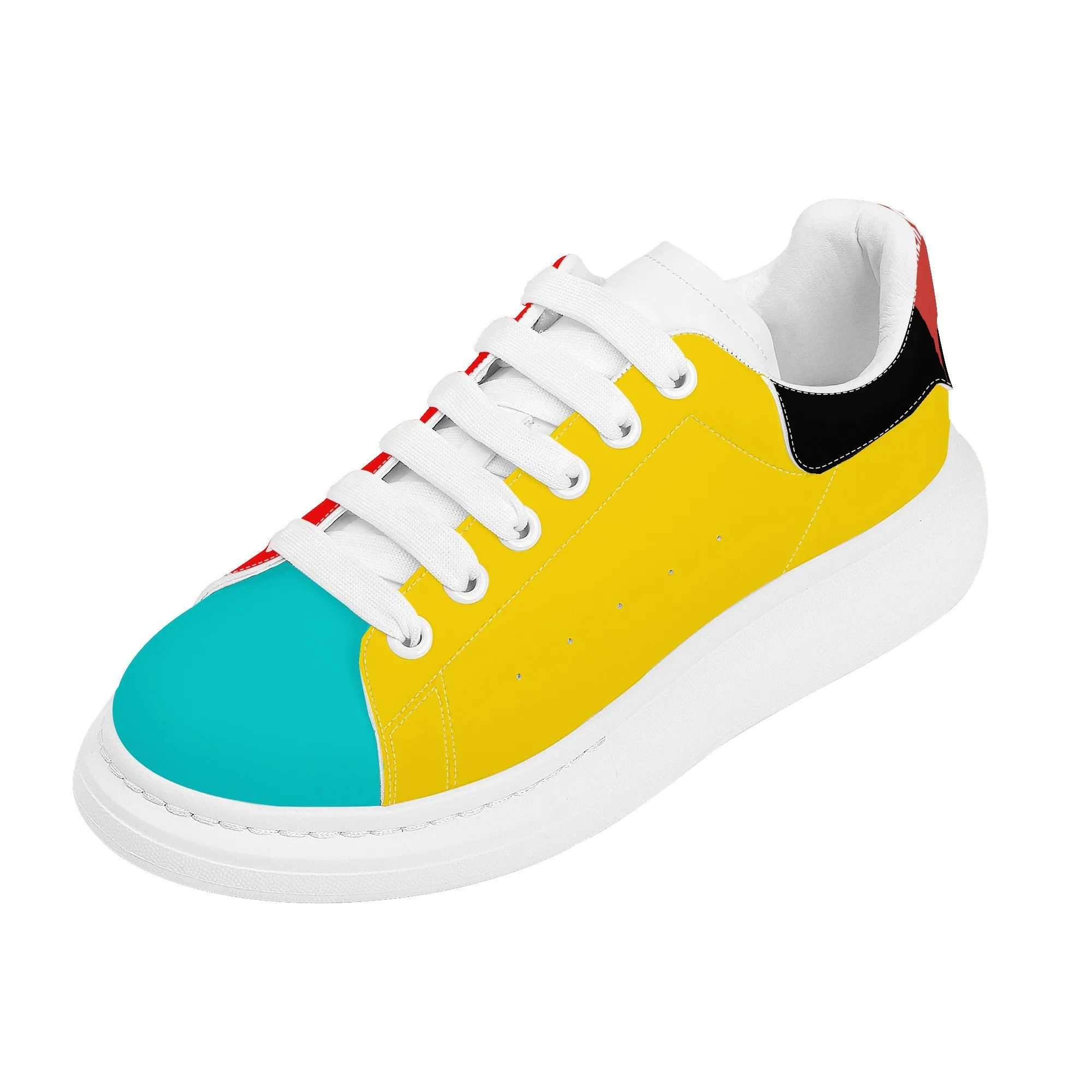 Sneakers For Working Womens Multi Color FCS Low Top Chunky