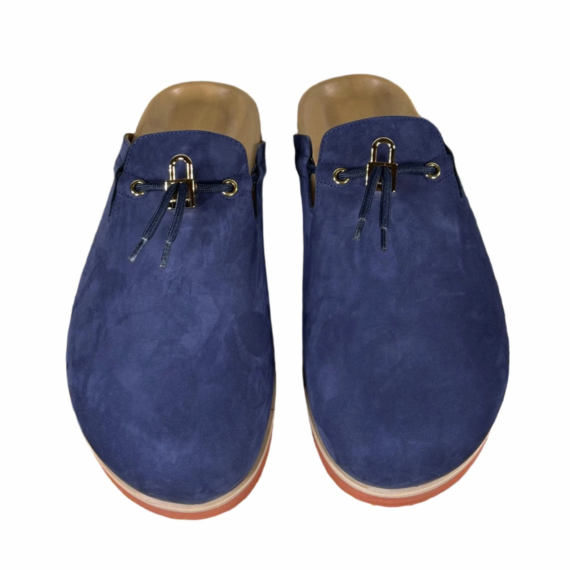 Slippers Crochet Tutorial Buscemi Pietro Nubuk Navy Leather Slippers