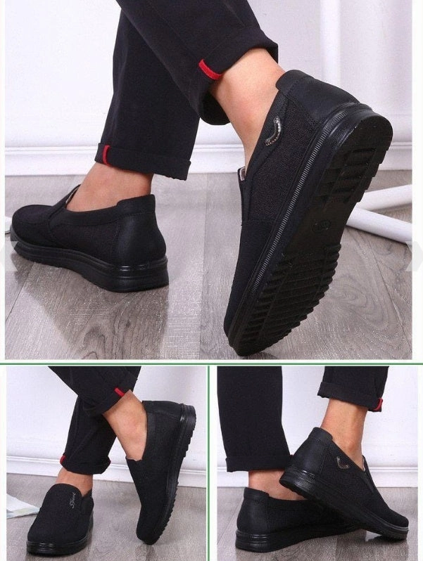 Business Casual Soft-soled Feet Flat-soled Men's Shoes Flat Track Shoes