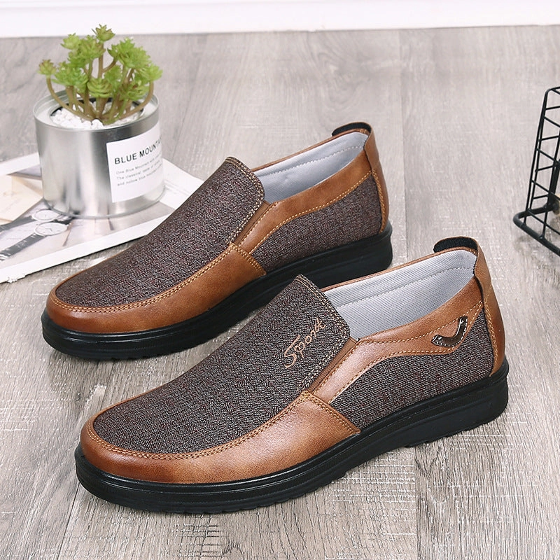 Flat Feet Toddler Shoes Business Casual Soft-soled Feet Flat-soled Men's Shoes
