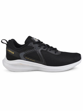CAMP THIAGO Black Men's Running Shoes Running Shoes Carbon