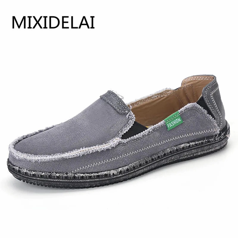 Casual Shoes Jeans Canvas Casual Shoes Slip On Flats Loafer Shoes For Casual Pants
