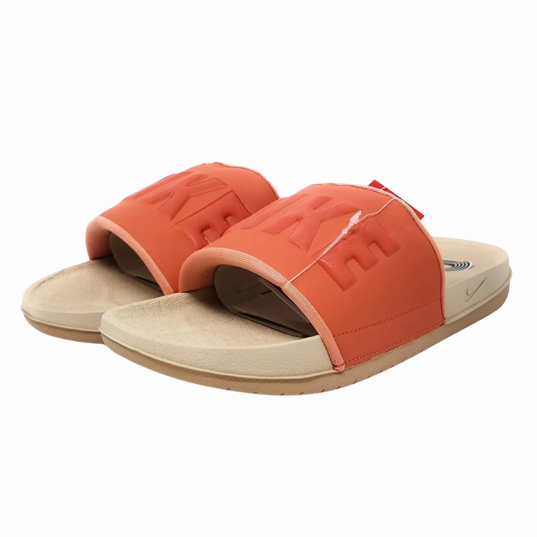 Best Asics Running Shoes For Speed Nike - Women's Nike Offcourt Comfort Slide Mantra Orange - Beige / Orange