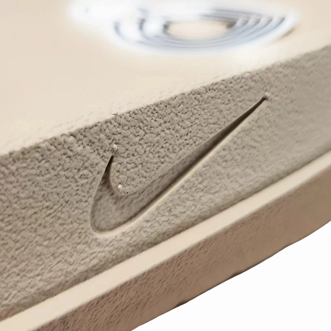 Nike - Women's Nike Offcourt Comfort Slide Mantra Orange - Beige / Orange Volleyball Shoes Asic