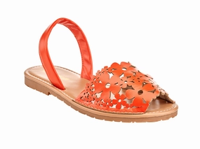 High Quality Flip Flops Charming Lady Women's Floral Laser Cut Open Toe Sandal