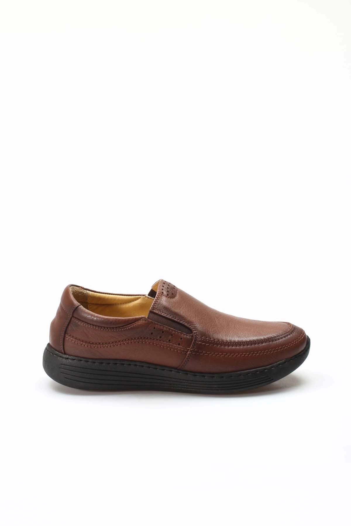 Busness Casual Shoes FST Genuine Leather Orthopedic Men's Casual Shoes 951MA204 Brown - Eau Claire