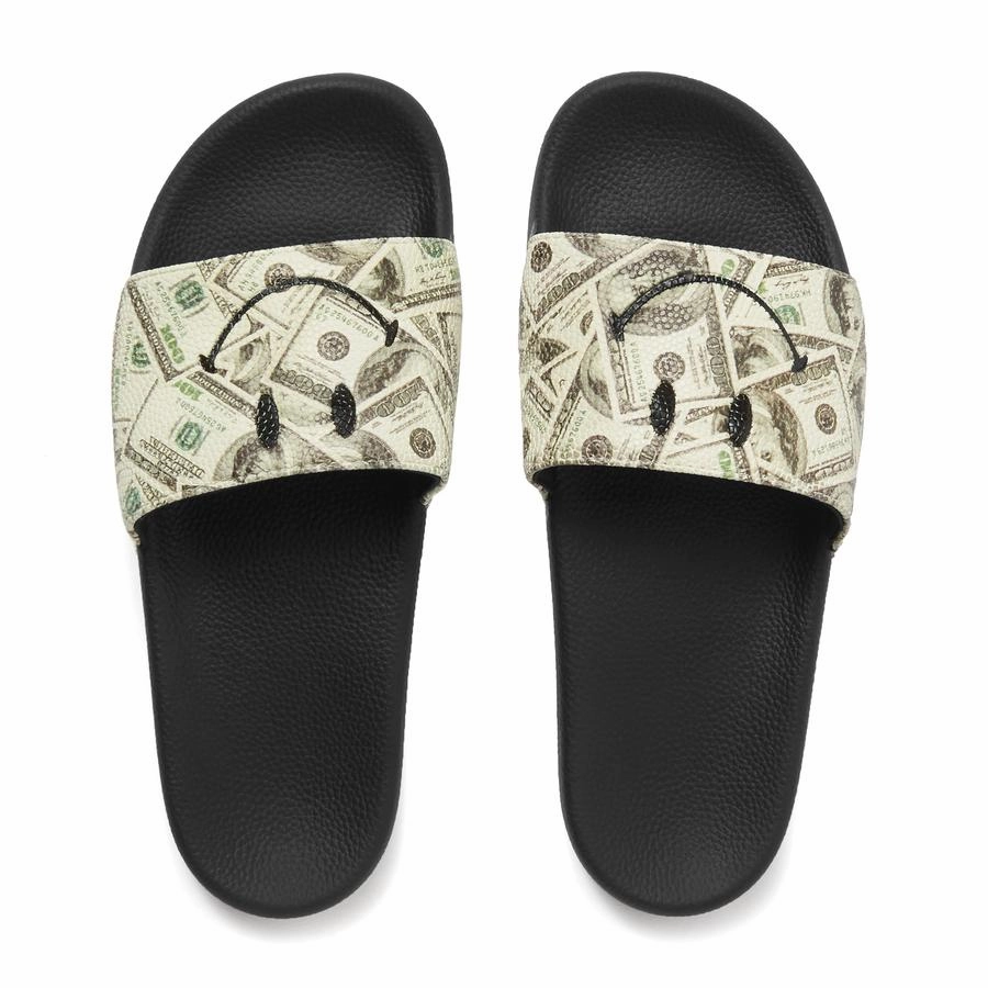 Chinatown Market Smiley Money Slides Five Nights Of Freddy Slippers