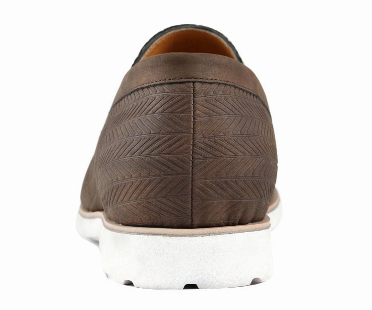 Amali Elias Herringbone Loafers For Men Brown Fabric Bottega Veneta Astaire Loafers