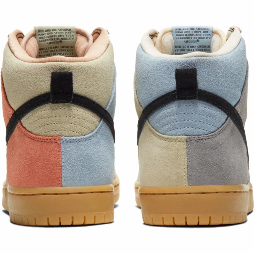 Asics Gel 8 Tennis Shoes Nike SB Spectrum Dunk High Pro Skate Shoe - Particle Grey/Black-Terra Blush