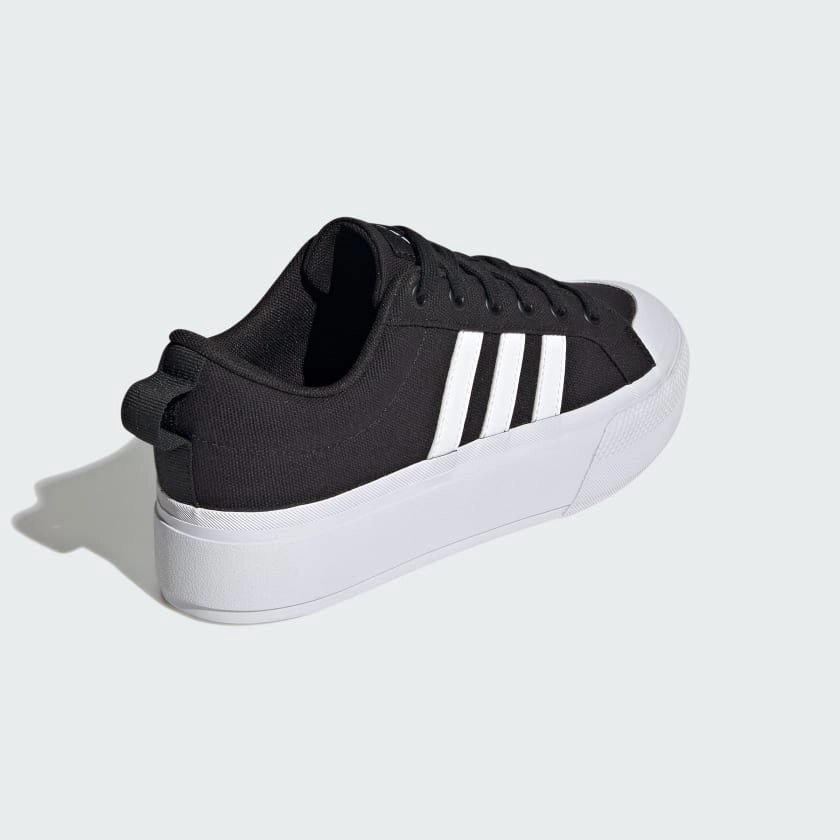 Adidas Women's "Bravada 2.0" Platform Sneakers - Core Black / Cloud White / Core Black Adidas Outdoor Shoe