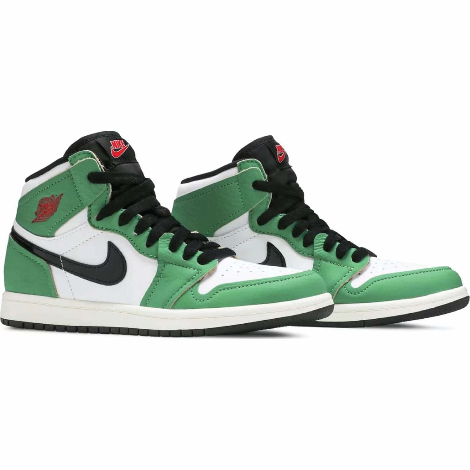 Air Jordan 1 Retro High OG PS 'Lucky Green' Asics Volleyball Shoes Metarise 2