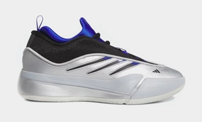 Adidas Shoes Stella Dame 9 Mens Basketball Shoes (Silver Metallic/Core Black/Lucid Blue)