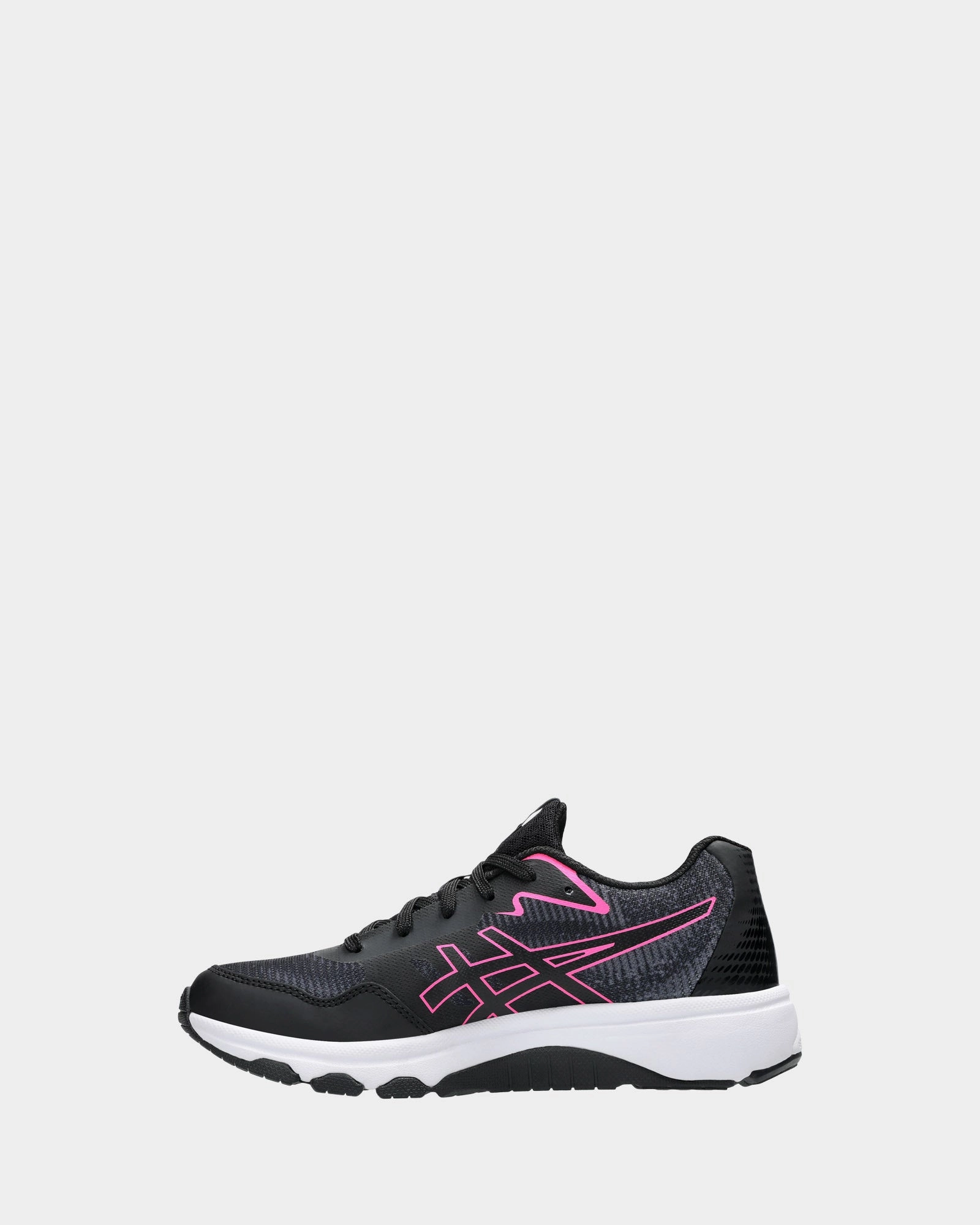 Asics Shoes Workout Netburner Pro 4 Grade School Black/Hot Pink