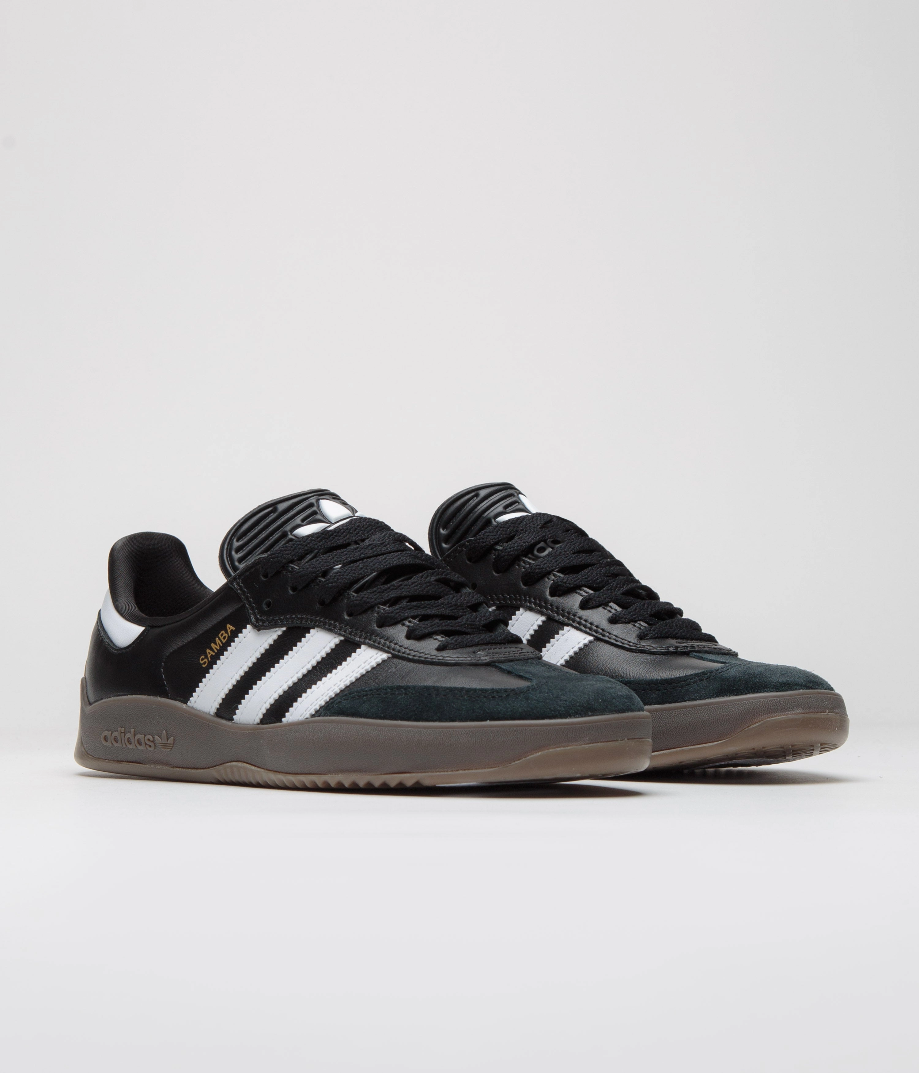 Adidas Puig Samba Shoes - Core Black / FTWR White / Gum Galaxy 7 Running Shoes Adidas