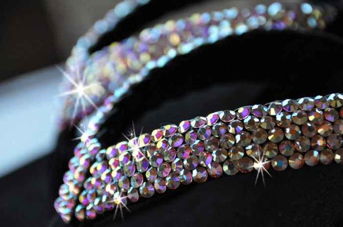 "Princess Diva's" Swarovski Crystal Rhinestone Flip Flop Sandals For your Wedding by Sparkle Steps Flip Flops Miami