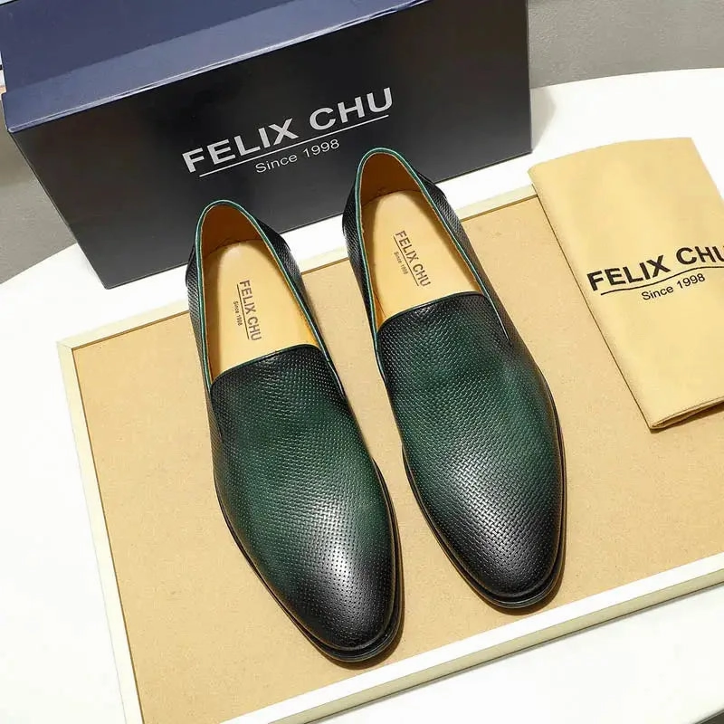 Naot Loafers Coccodrillo 3 - Unique animal print leather loafers for men