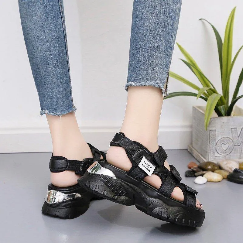 Goodfellows Slippers Colorful Women Sandals New Design Women's Chunky Sandals Beach