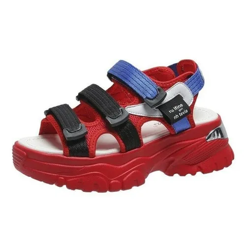 Slides Memory Foam Colorful Women Sandals New Design Women's Chunky Sandals Beach