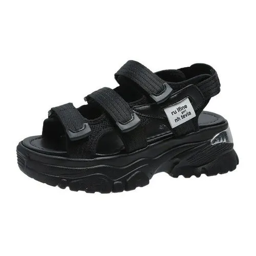 Colorful Women Sandals New Design Women's Chunky Sandals Beach Airplane Slippers