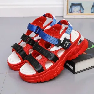 Designer House Slippers Colorful Women Sandals New Design Women's Chunky Sandals Beach