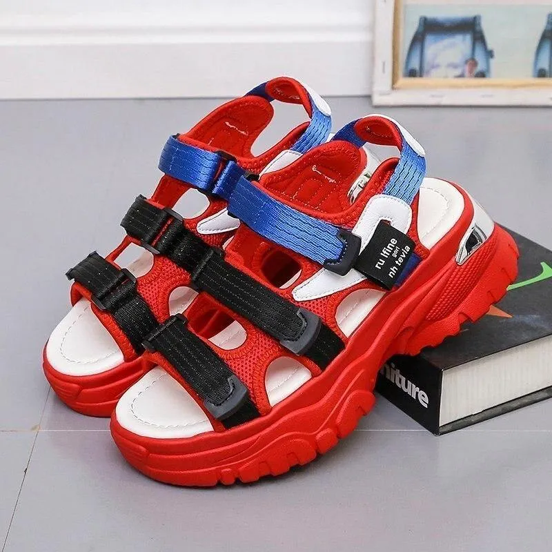 Fuzzy Bear Slippers Colorful Women Sandals New Design Women's Chunky Sandals Beach