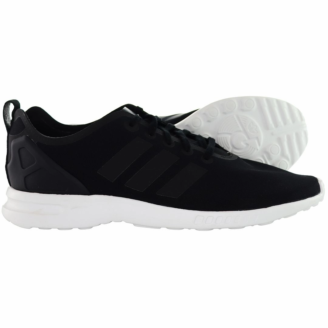 Run Shoes Adidas Adidas ZX Flux ADV Womens Black Trainers