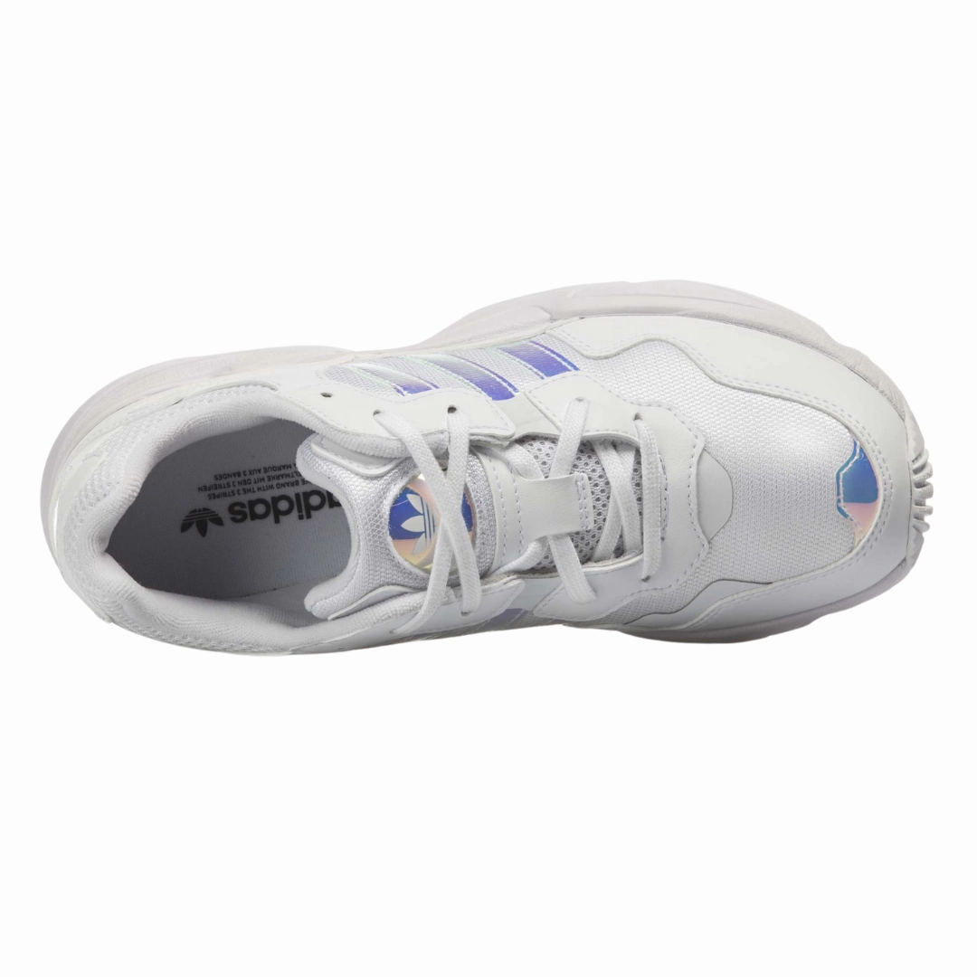 Adidas Running Shoes Reviews Adidas - Kid's Yung - 96 J 'Iridescent' -  Footwear White / Core Black