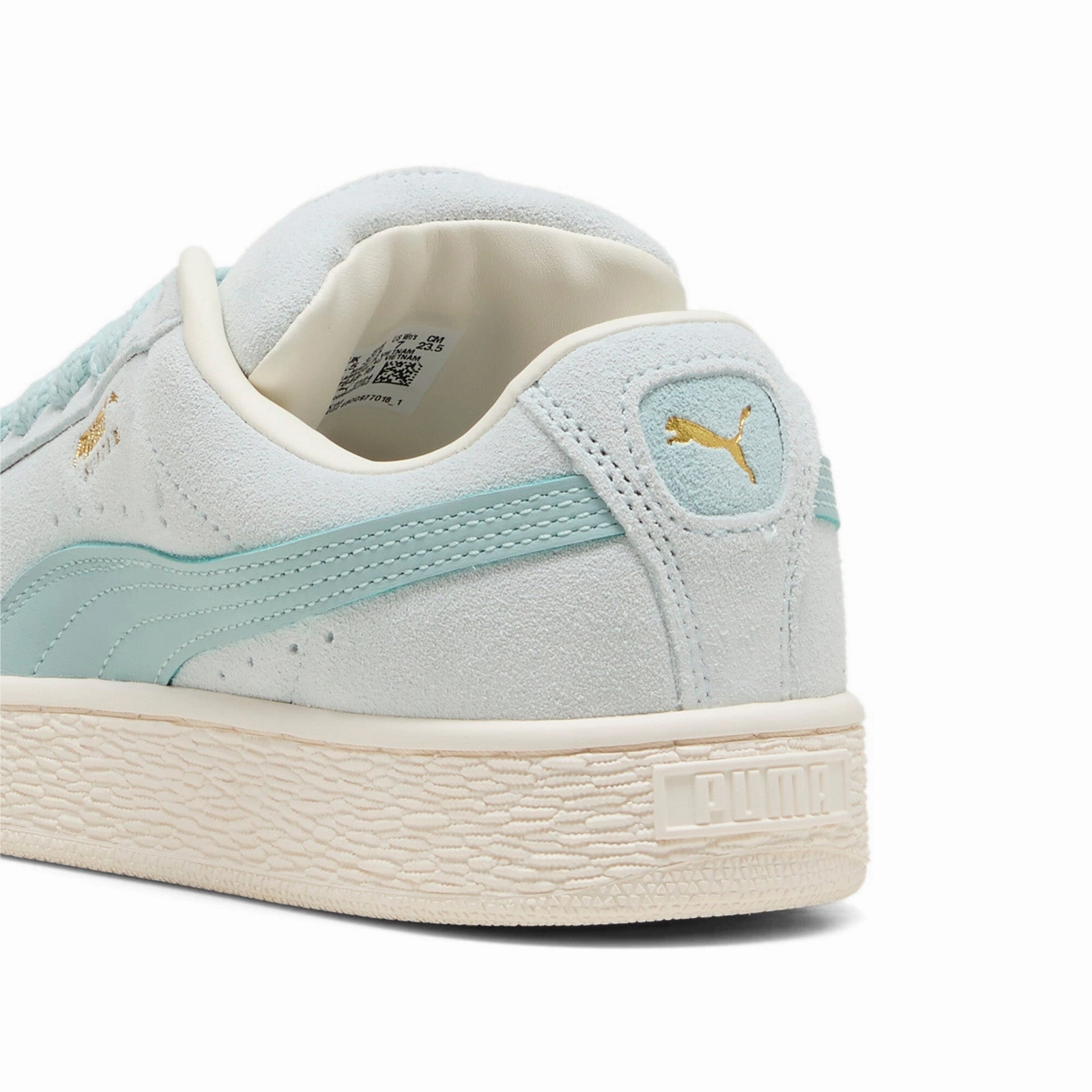 Puma Women's Suede Xl Shoes - Dewdrop / Warm White Puma Shoes Wide Fit