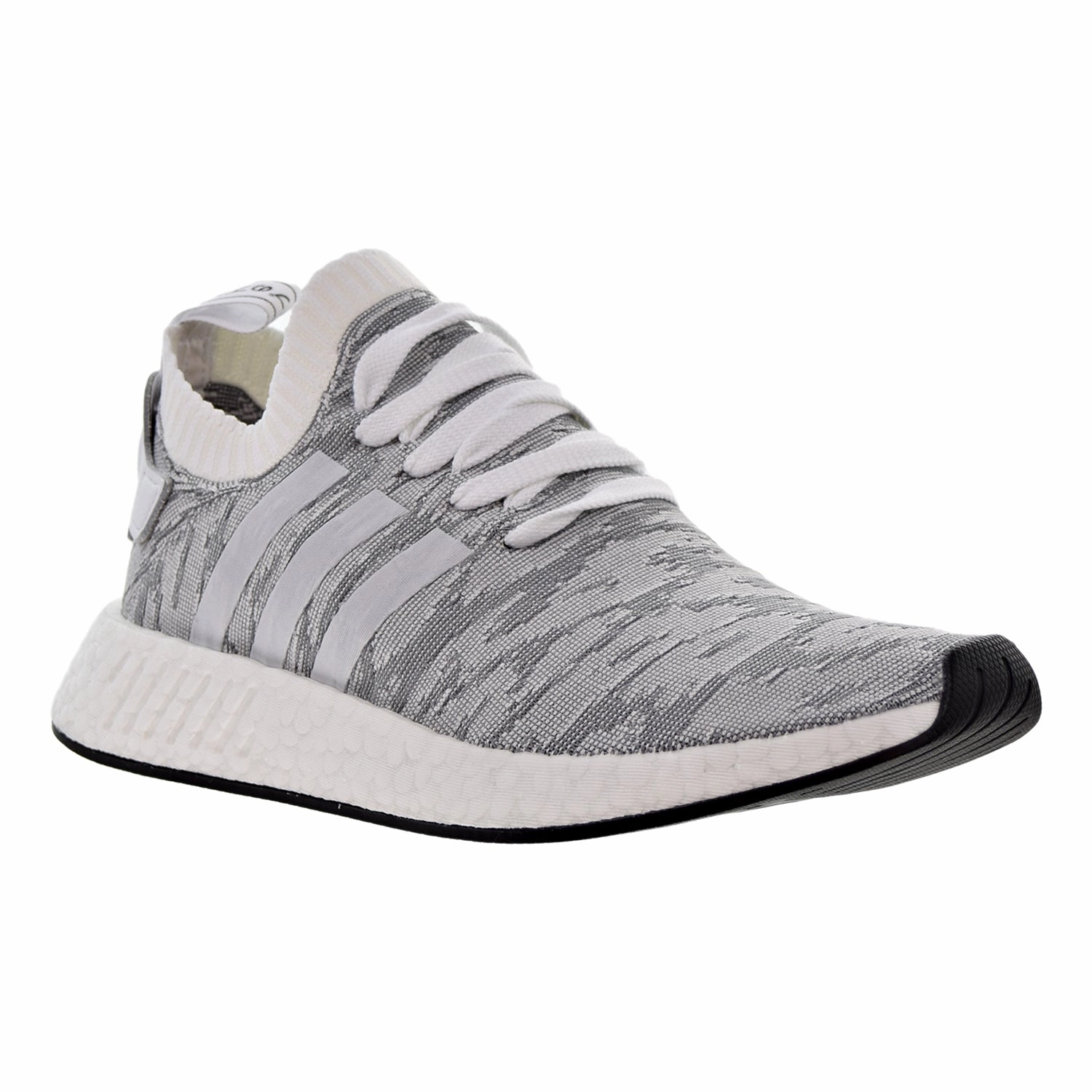 Name Adidas Shoes Types Adidas NMD_R2 PrimeKnit Men's Shoes Running White/Core Black