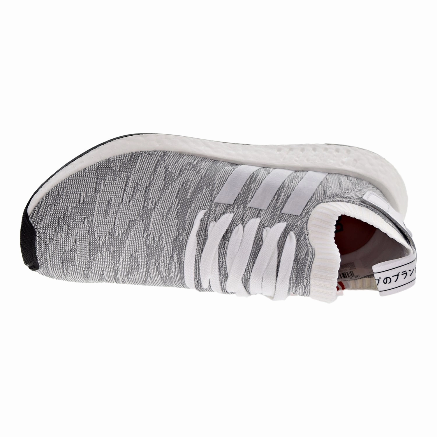 Adidas NMD_R2 PrimeKnit Men's Shoes Running White/Core Black Sambas Shoes Adidas