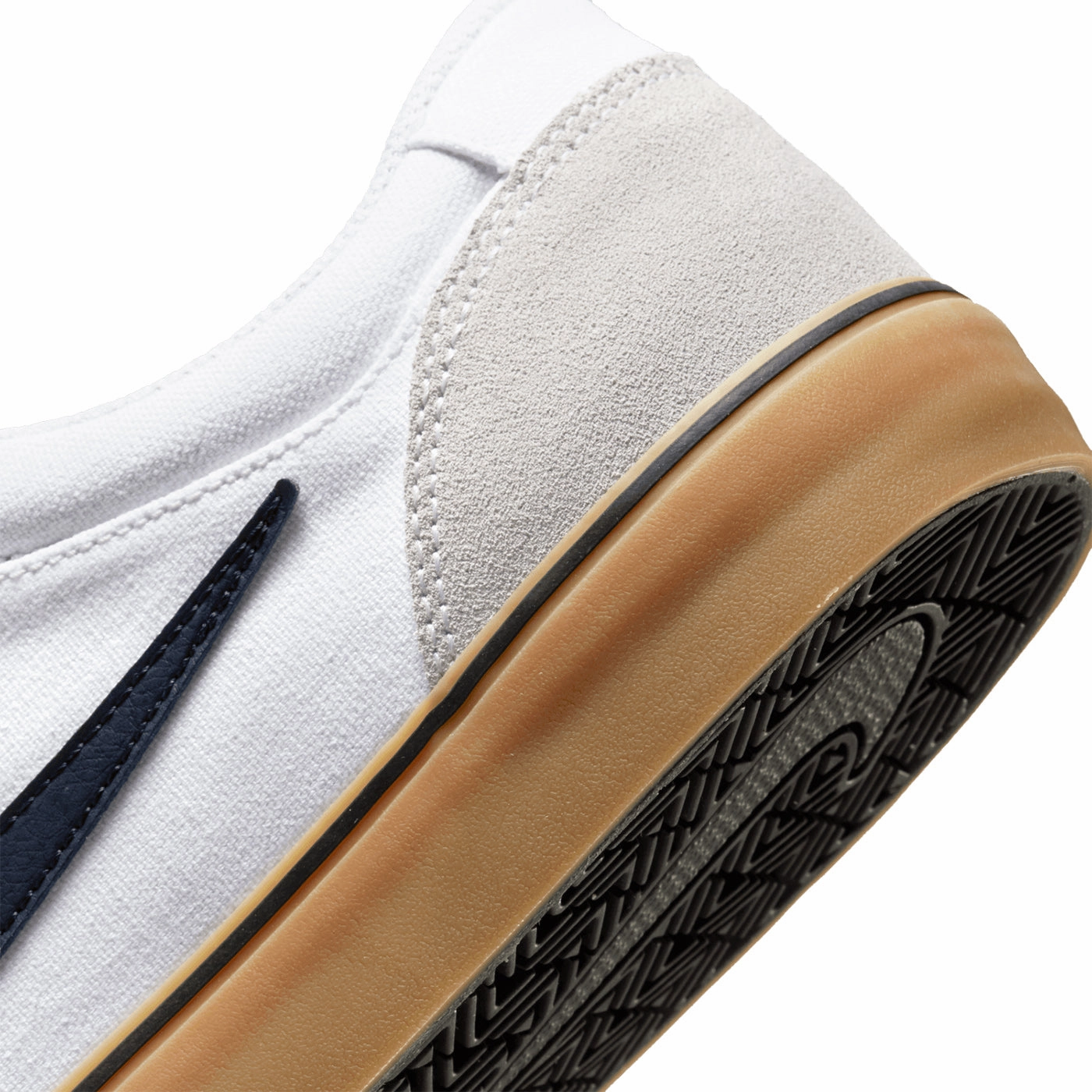 Nike SB Chron  2 Shoes - White / Obsidian - White - Gum Light Brown Shoes Like Asics Nimbus