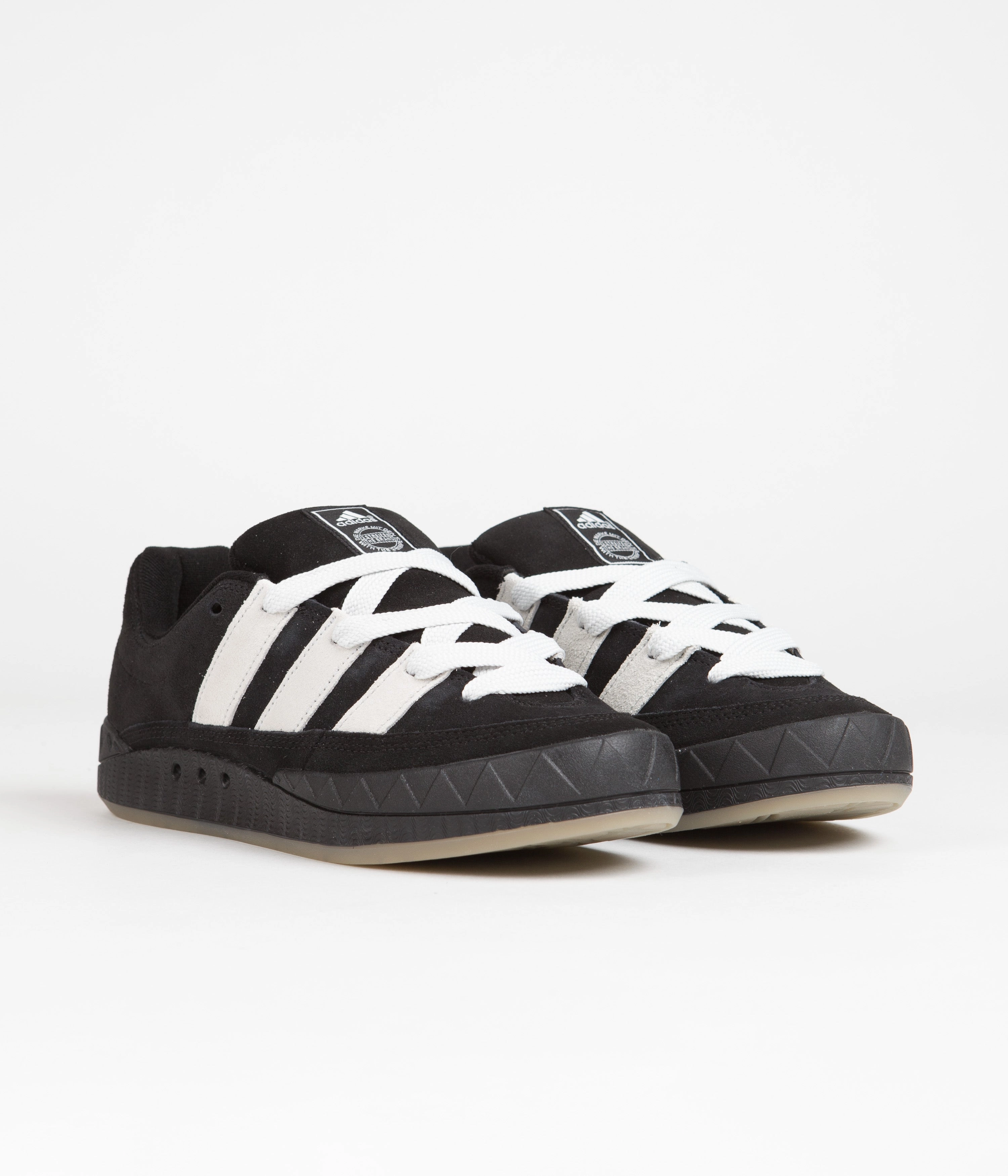 Adidas Wide Fit Shoes Adidas Adimatic Shoes - Core Black / Crystal White / Gum3
