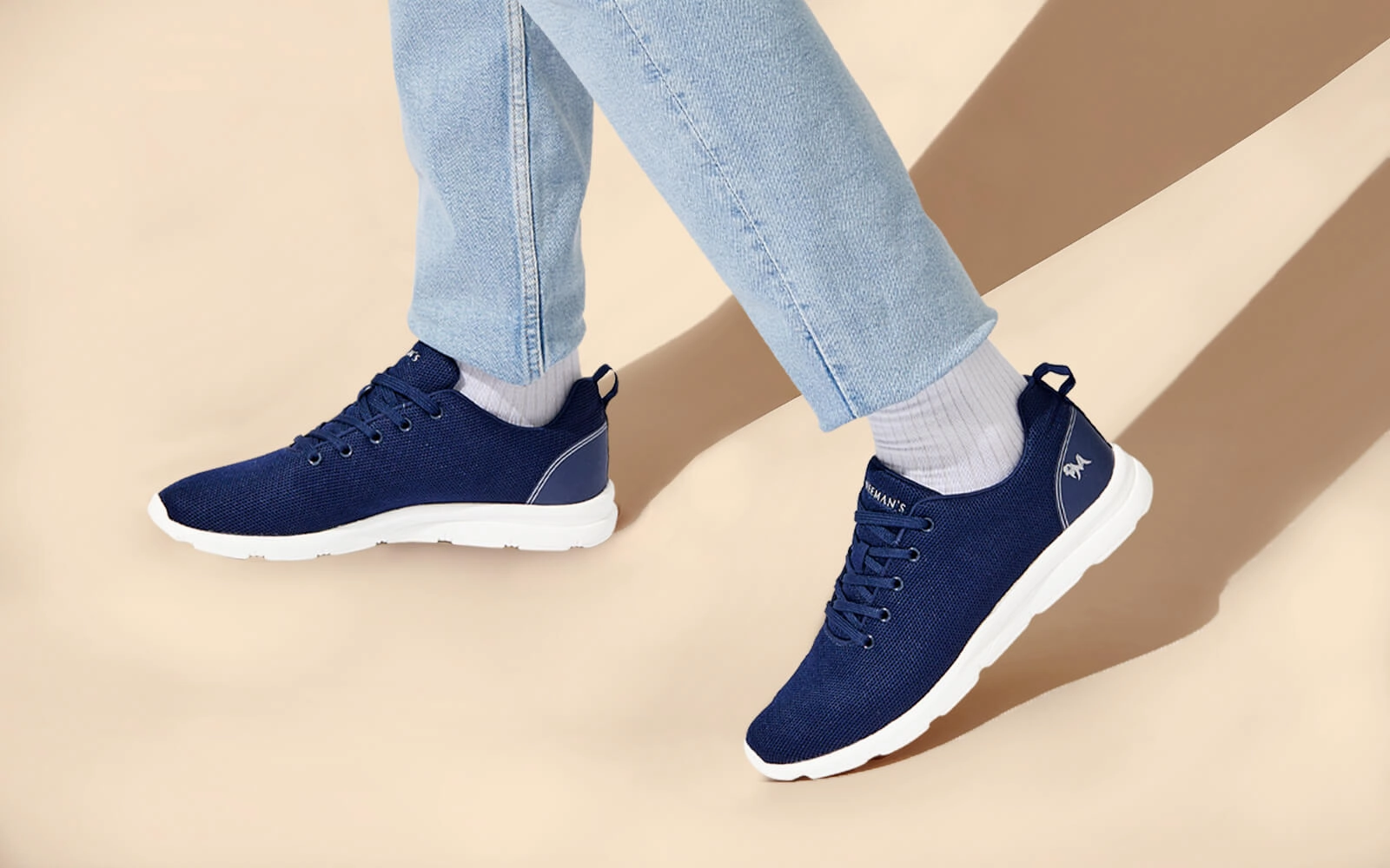 Comfort Stroll Sneakers : Blue In Cloud Sneakers