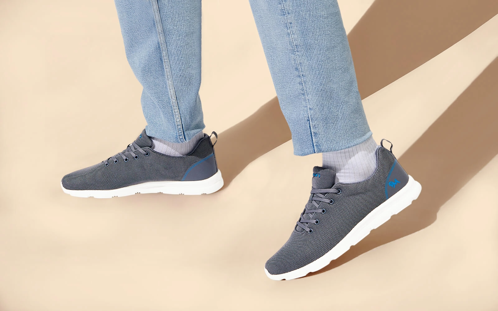 Sneakers High Top Comfort Stroll Sneakers : Grey