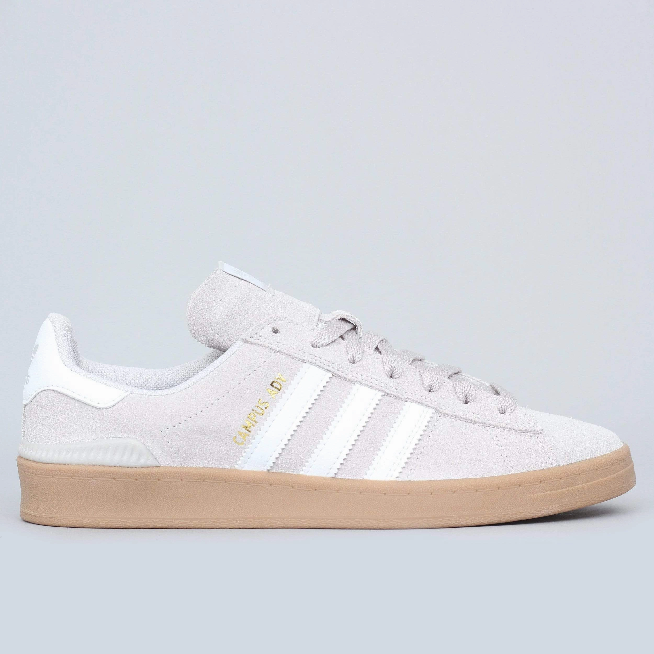 adidas Campus ADV Shoes Grey One  / FTW White / Gold Metallic Adidas Adipower Weightlifting Ii Shoe