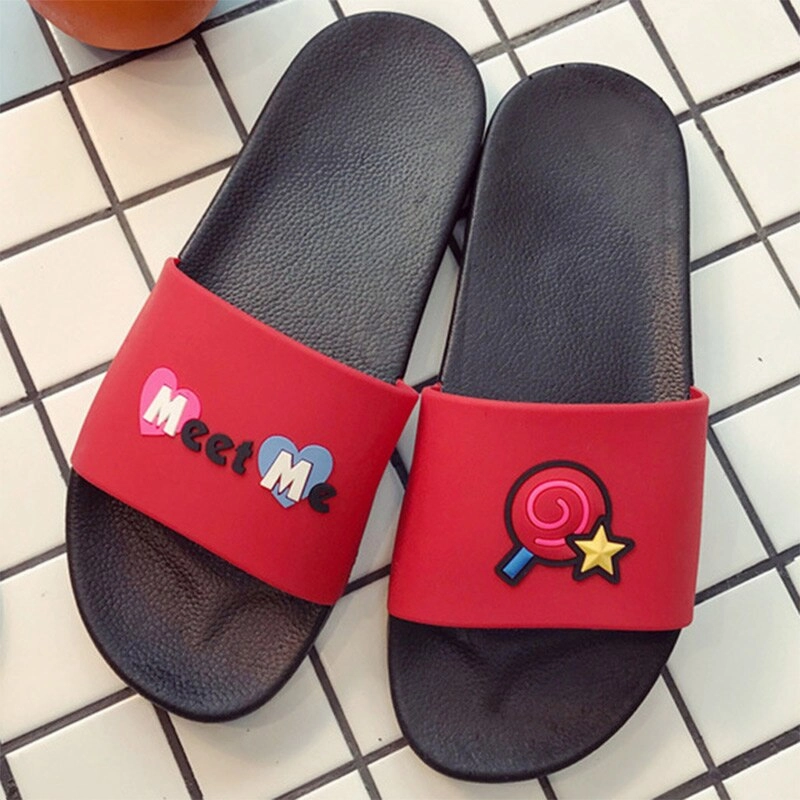 Ladies Slides Shoes Feit Flip Flops