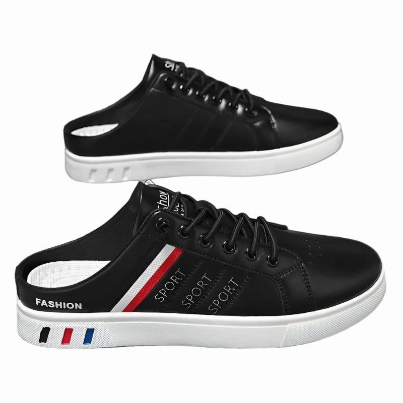 Ballerina Slippers Drawing Comfortable Casual Mens Summer Half Slippers | Lightweight Slip-On Shoes