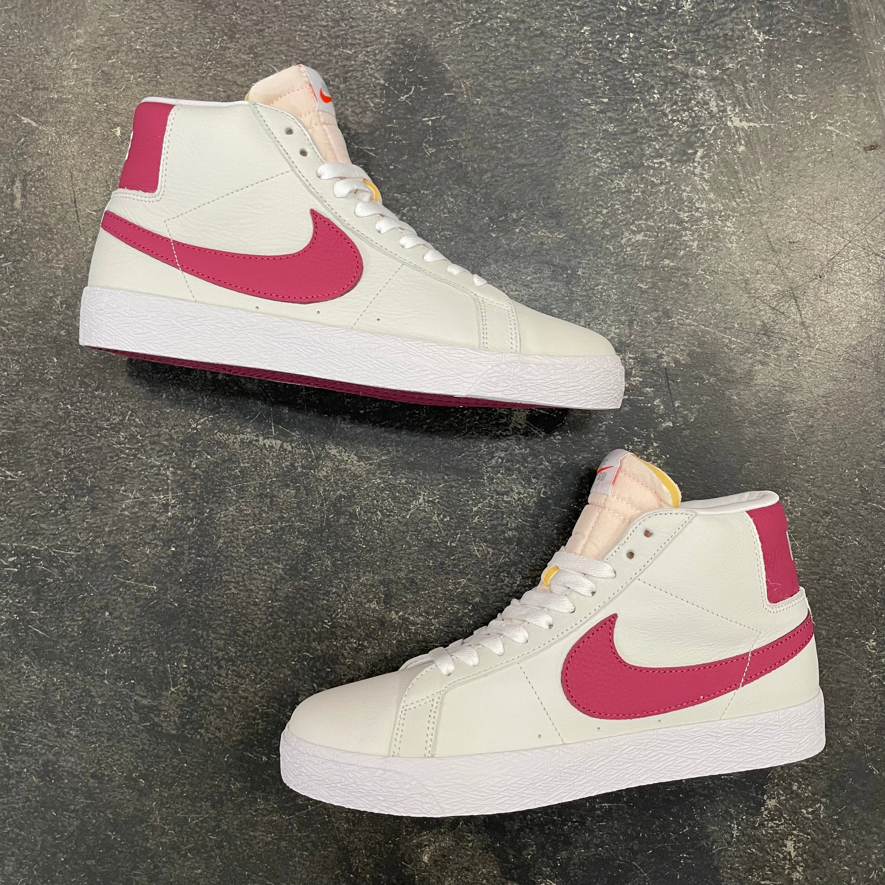 Nike SB Blazer Mid ISO Orange Label White/Sweet Beet SALE Asics Tennis Shoes Gel Challenger 14