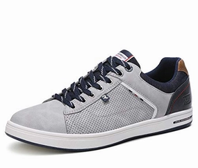 Lands End Flat Shoes AX BOXING Mens Casual Shoes Fashion Sneakers Breathable Comfort Walking Shoes for Male(Aa Gray, Numeric_10_Point_5)