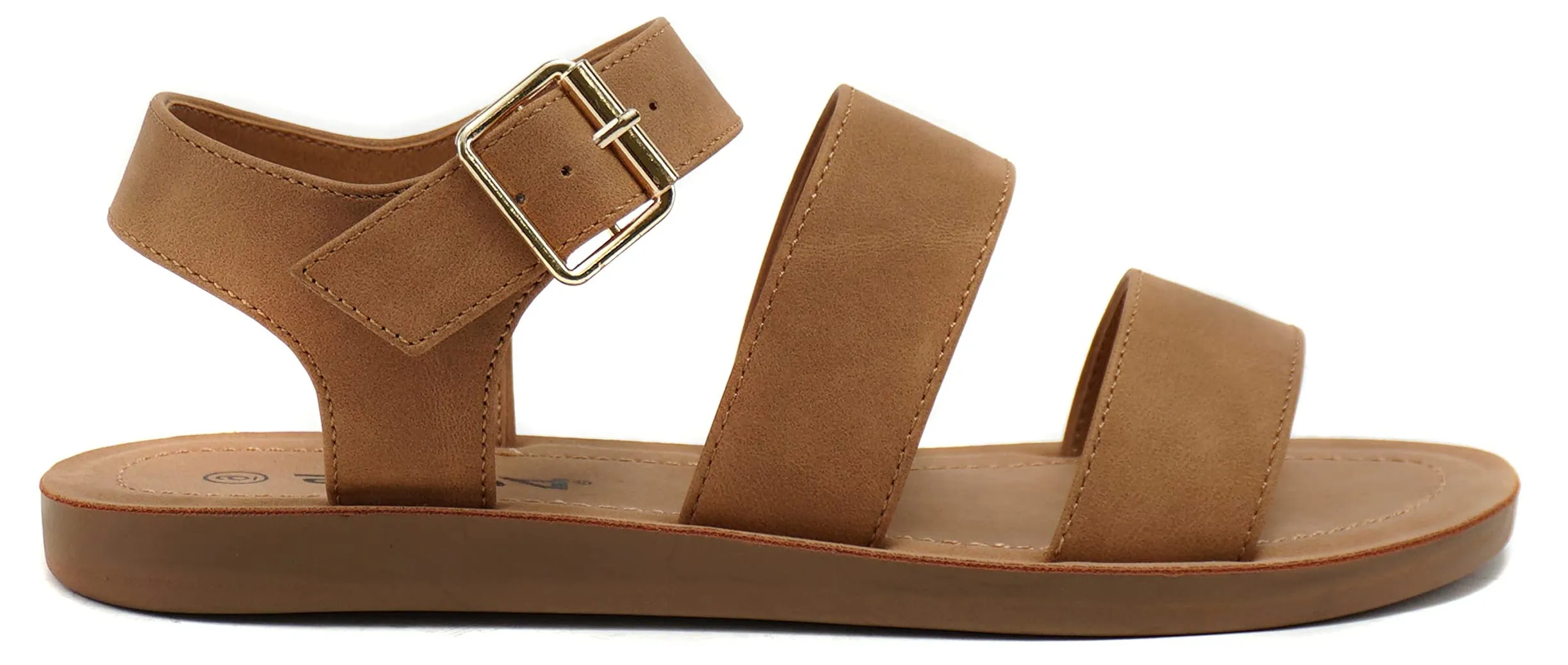 Sandals With Small Wedge COMING-S Tan Soda